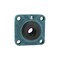 Ami Bearings SINGLE ROW BALL BEARING - 20MM WIDE SET SCREW 4-BOLT FLANGE OPEN COVER UCF204C - alternate 1